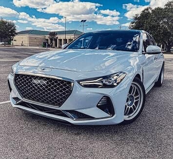 The founder’s Genesis G70 3.3T — the car SleepyTuned was built around
